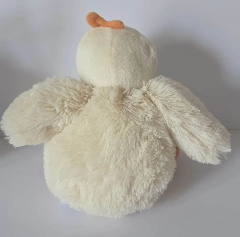 Rene Rofe Baby Cream and Orange Chick Plush Toy